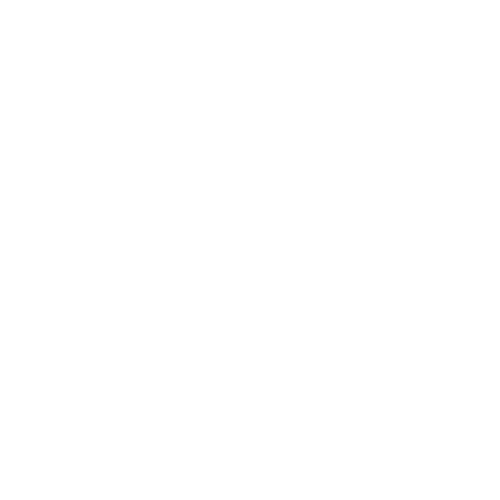 White eco-friendly icon on a transparent background